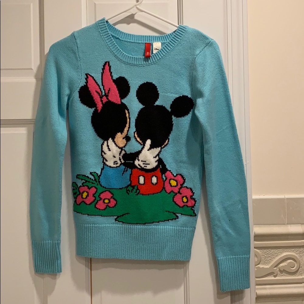 Disney sweater. Vintage Mickey Mouse Minnie Mouse